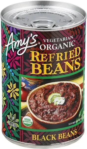 Amy's Organic Refried Black Beans