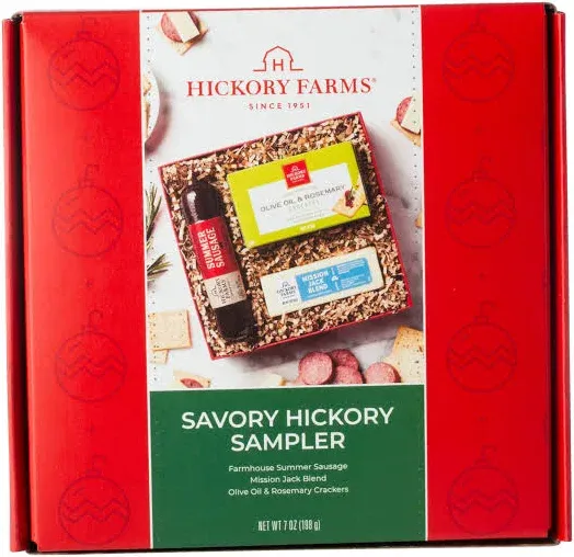 Hickory Farms Savory Hickory Sampler Gift Box