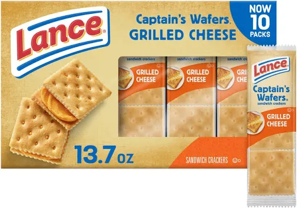 Lance Captain's Wafers Grilled Cheese Sandwich Crackers (11 oz)