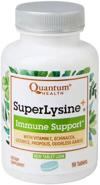 Quantum Health Super Lysine+ Immune System Tabs - 180 count