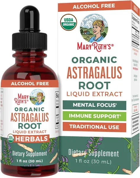 Organic Astragalus Root Liquid Extract - 1 fl. oz (30 ml)