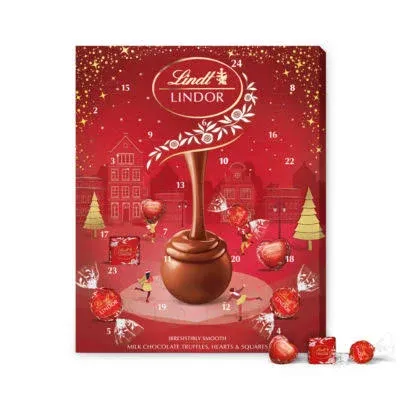 Lindt 300g Lindor Milk Chocolate Advent Calendar