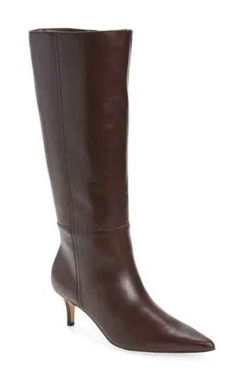 Marc Fisher LTD Georgiey Pointed Toe Knee High Boot