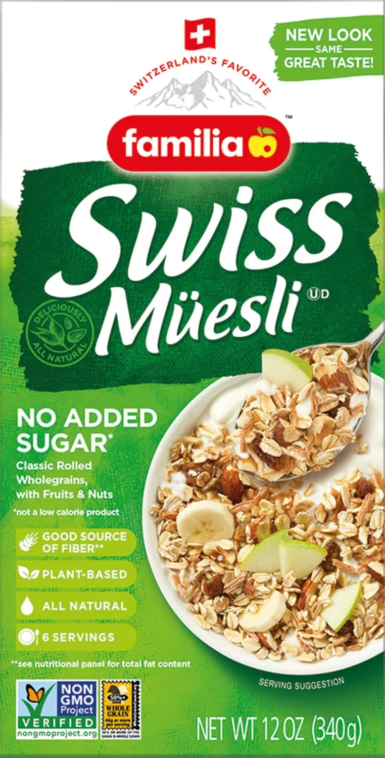 Familia No Added Sugar Swiss Muesli