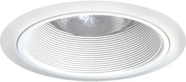 Juno 24W-WH 6 inch 50/75 W Tapered Baffle Downlight Trim