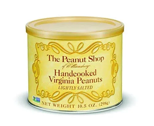 The Peanut Shop of Williamsburg Handcooked Virginia Peanuts