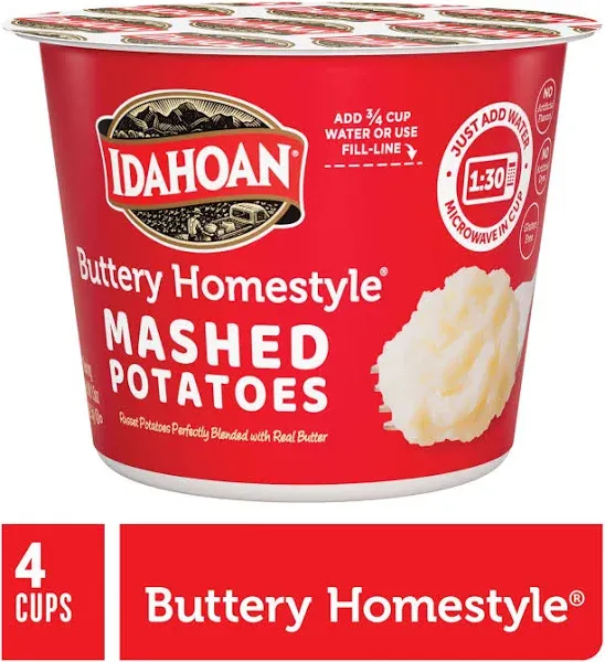 Idahoan Buttery Homestyle Mashed Potatoes