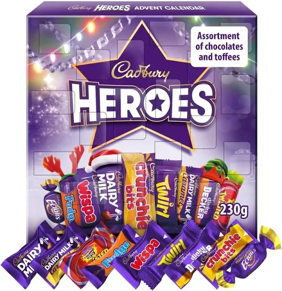 Cadbury Heroes Advent Calendar