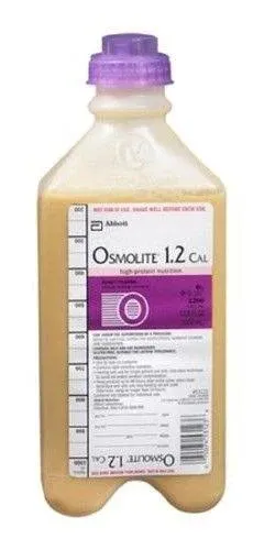 Osmolite 1.2 CAL Complete, Balanced Nutrition® without Fiber 1500ml Carton