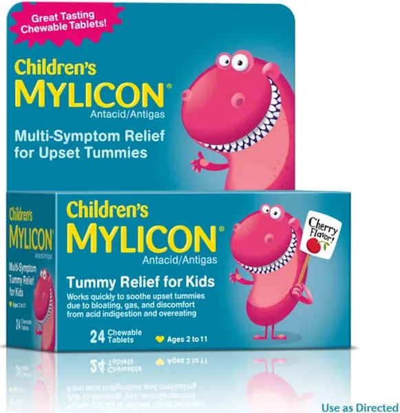 Mylicon Children's Tummy Relief Chewable Tablets