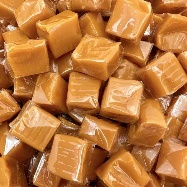 Kraft Caramels Squares Candy America's Classic Chews Individually Wrapped 2 Pound Bag