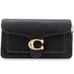 Coach Tabby Chain Leather Clutch Bag