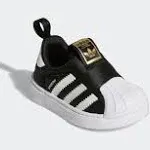 Adidas Superstar 360 Infant Toddler Lifestyle Shoes (Black/White)