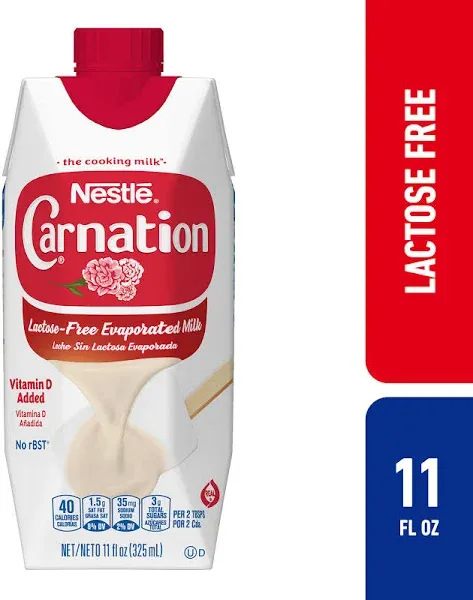 Nestle Carnation Lactose Free Evaporated Milk