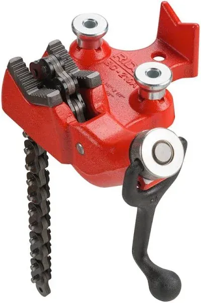 RIDGID 40195 Model BC410 Top Screw Bench Chain Vise,  Small