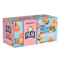 Polar Ruby Red Grapefruit Seltzer