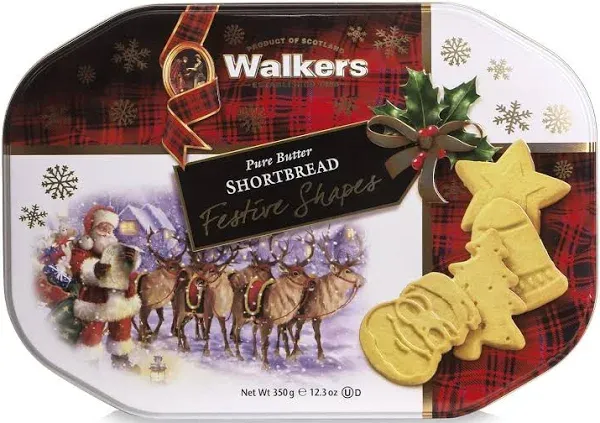 Walkers Festive Shapes Shortbread