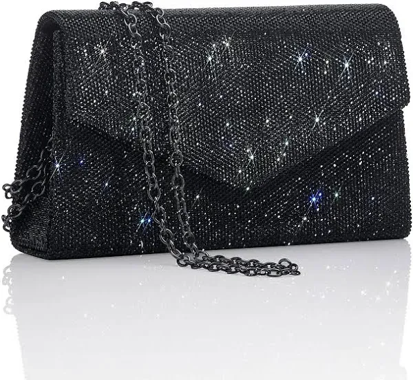 GEGELE Women's Sparkly Glitter Rhinestone Evening Bag