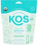 Kos, Organic Spirulina Powder, 7.4 oz