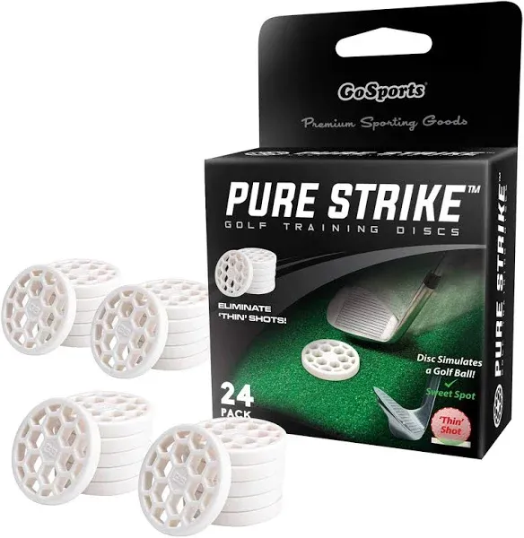 GoSports Golf Pure Strike Golf Training Discs - 24-Pack