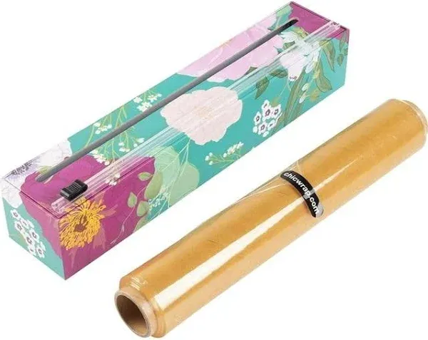 ChicWrap Plastic Wrap Dispenser Spring Flowers