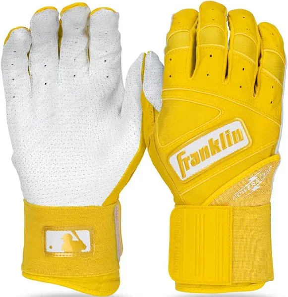 Franklin Powerstrap Infinite Batting Gloves Small Size - White