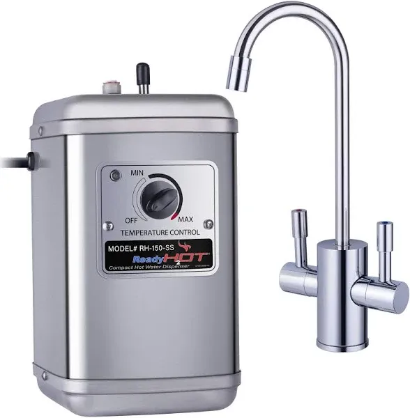 Ready Hot 41-RH-150-F560-BN Compact Water Dispenser with Hot and Cold Faucet