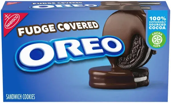 Oreo Chocolate Fudge Covered Sandwich Cookie (7.9 oz)