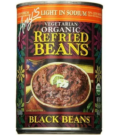 Amy's Organic Refried Black Beans