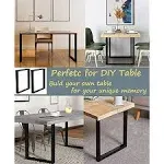 Metal Table Legs Square Tube Table LegsHeavy Duty Desk Legs Dining Table Leg