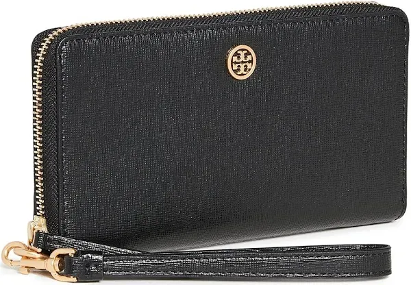 Tory Burch Black Leather Wallet