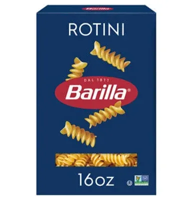 Barilla Rotini 100 Percent Whole Grain Pasta, 160 Ounce -- 2 per case.