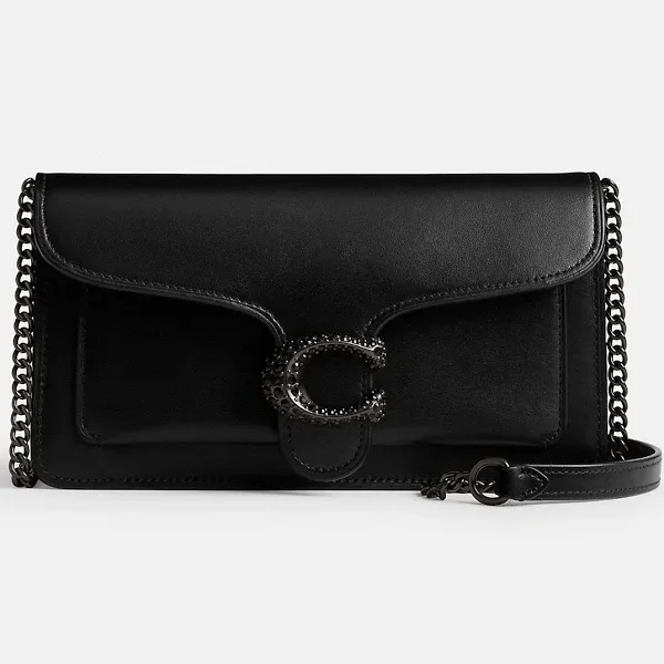 Coach Women's Crystal C Tabby Chain Clutch