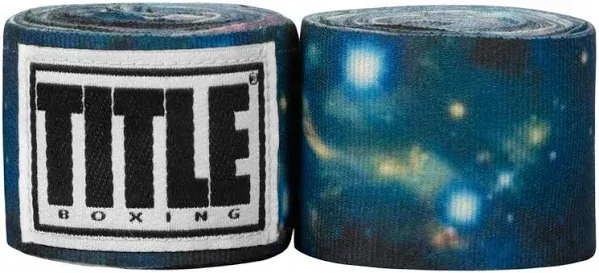 TITLE Boxing Sublimated 180" Semi-Elastic Mexican Hand Wraps