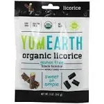 YumEarth Organic Black Licorice - 5 oz bag