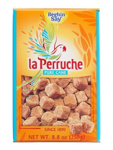 La Perruche Pure Cane Brown Sugar Cubes