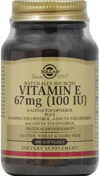 Solgar Vitamin E 100 IU Mixed