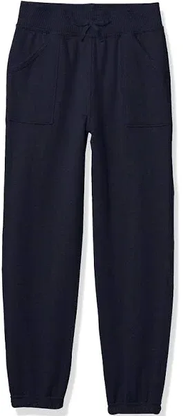 Nautica Girls' Sensory-Friendly Soft Fleece Sweatpants