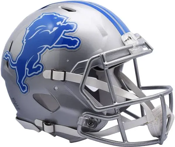 Detroit Lions Authentic Speed Full Size Football Helmet