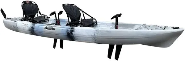 Brooklyn 13.5 Tandem Pedal Kayak Sit On Top Fishing Kayak