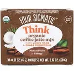 Four Sigmatic Mushroom Coffee Latte Mix With Lion's Mane. 10 Packets