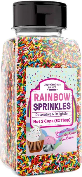 Unpretentious Rainbow Sprinkles