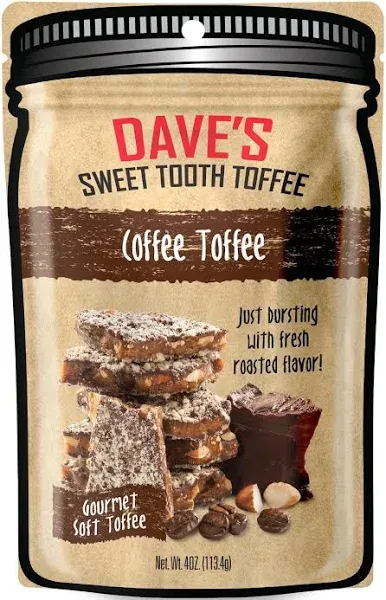 Dave's Sweet Tooth Toffee Coffee Toffee