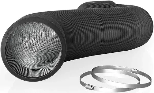 AC Infinity Flexible 12-Inch Aluminum Ducting, Heavy-Duty Four-Layer Protecti...