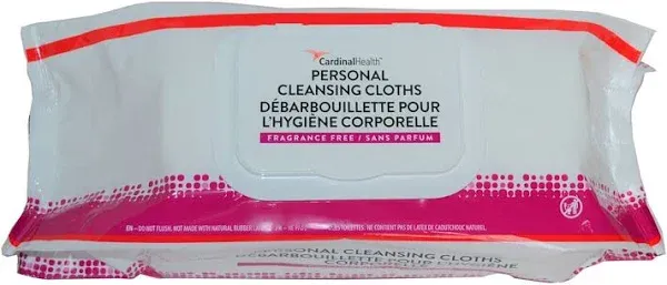 Cardinal Personal Wipe Unscented