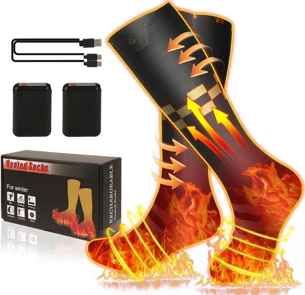 5000mAh Battery Electric Heated Socks