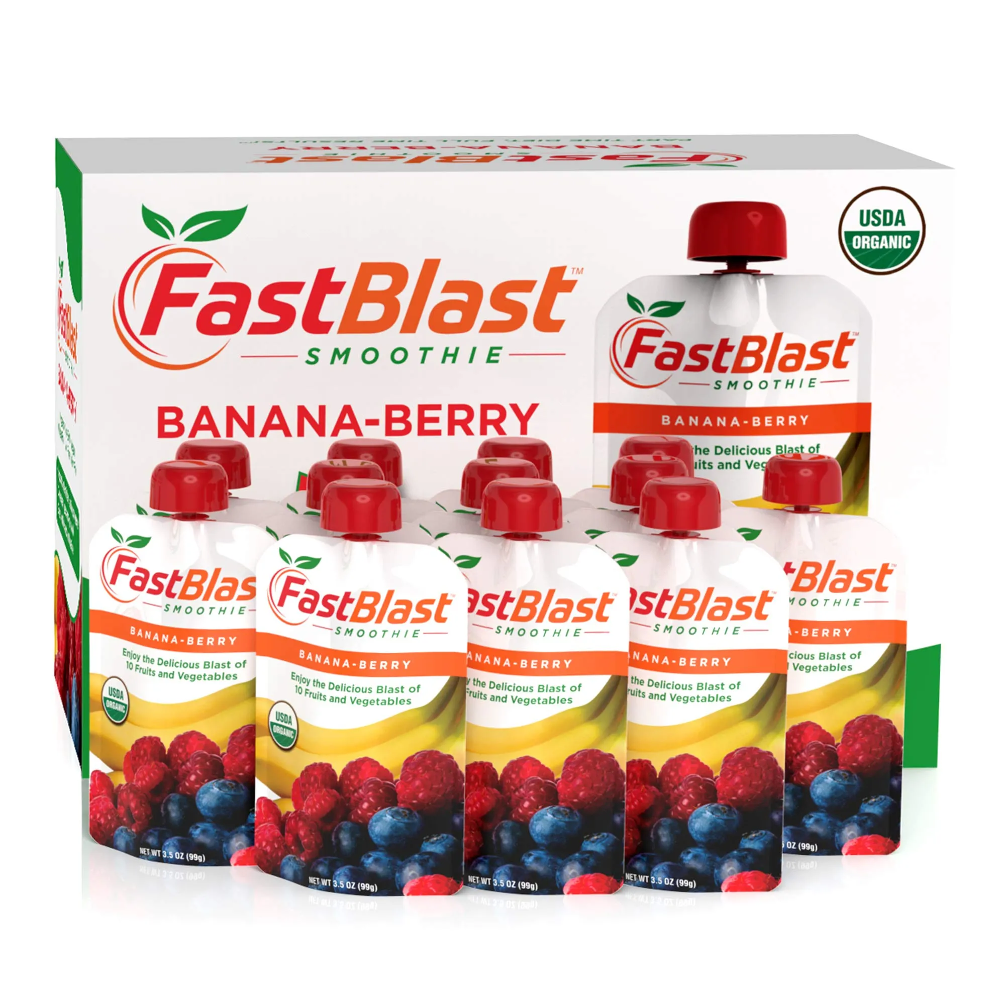 FastBlast Banana- Berry Smoothie