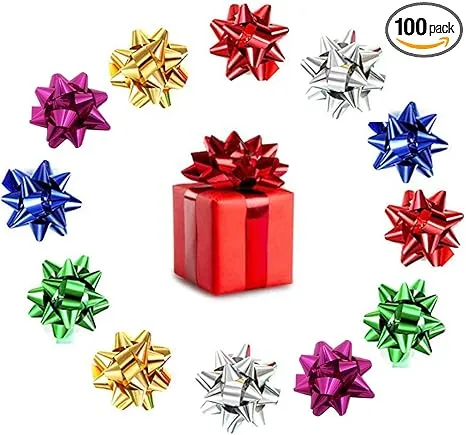 E-Ronic 120pcs Mini Gift Bow