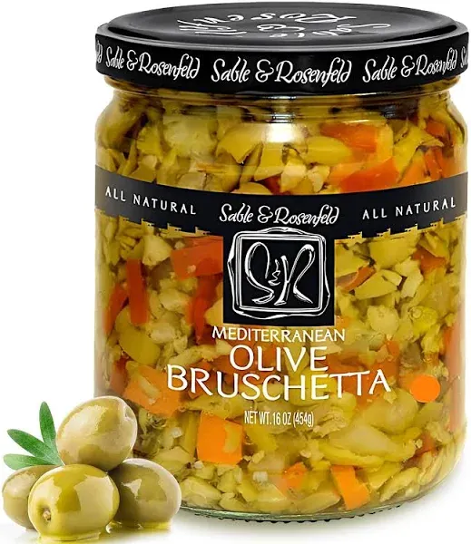 Sable & Rosenfeld Bruschetta Olive Mediterranean