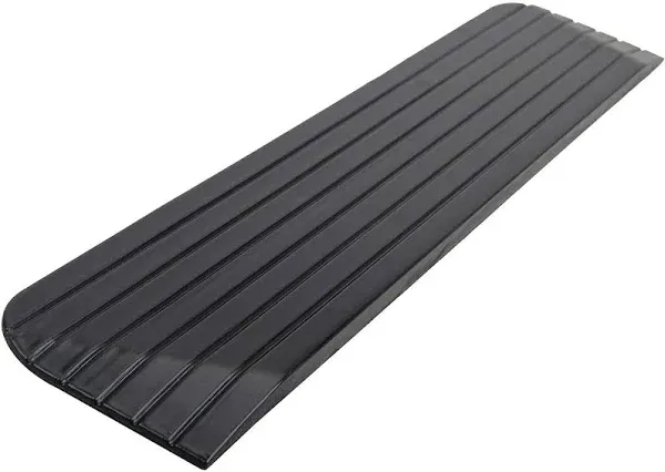 RK Safety RK-RTR01 1" Rise Solid Rubber Power Wheelchair Scooter Threshold Ramp